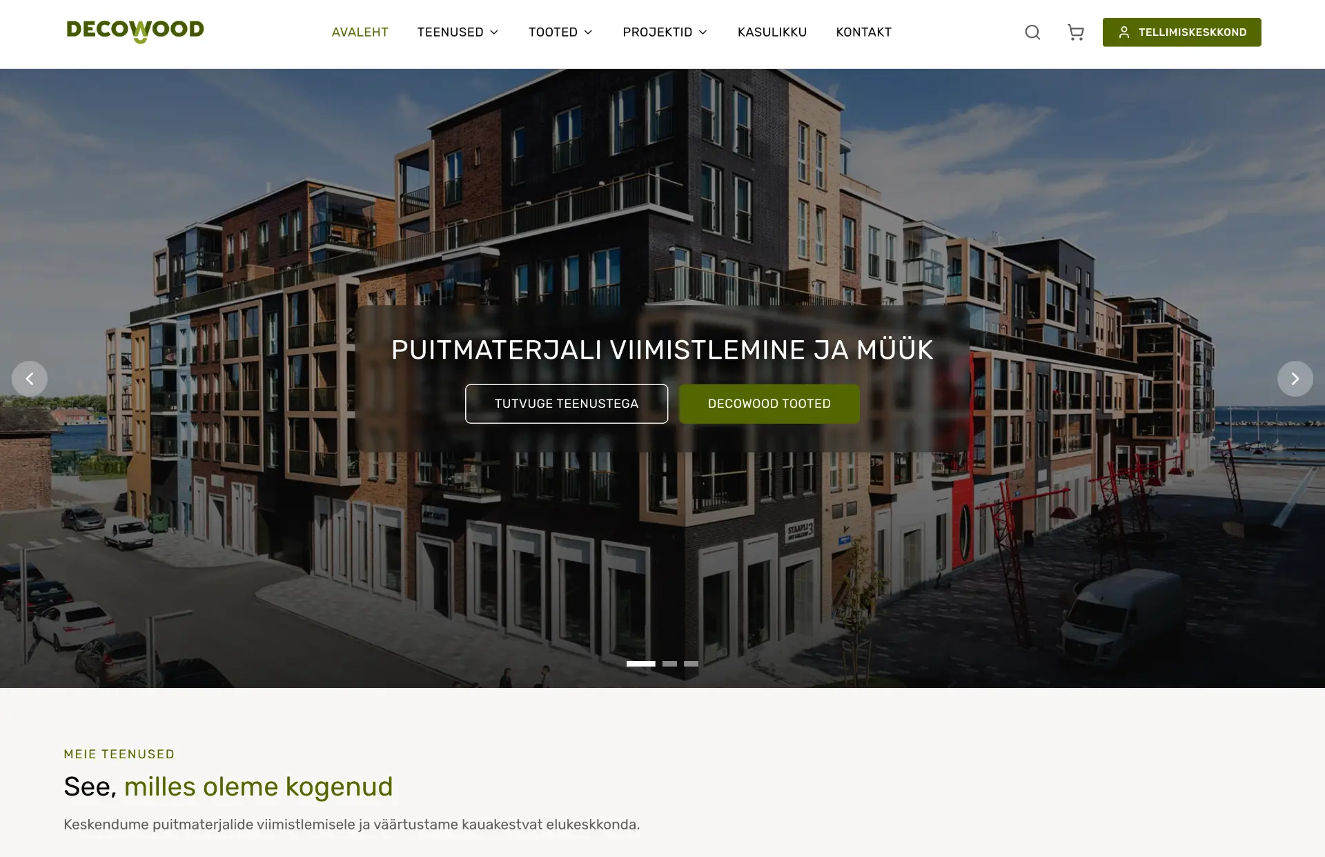 Decowood - decowood.ee - WordPressist Lovable'ile
